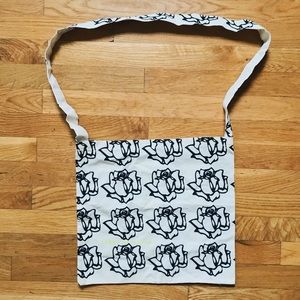 Freda Salvador Silkscreen Floral Tote Bag
